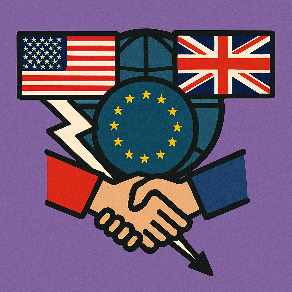 🌍 US-UK Deal Jolts European Markets 📊⚖️